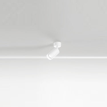 Lampada da parete/soffitto Simplie orientabile alluminio bianco d.55x165 GU10 Isyluce Lampade da tavolo